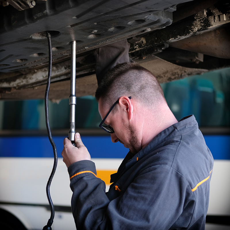 Photo d'un mécanicien