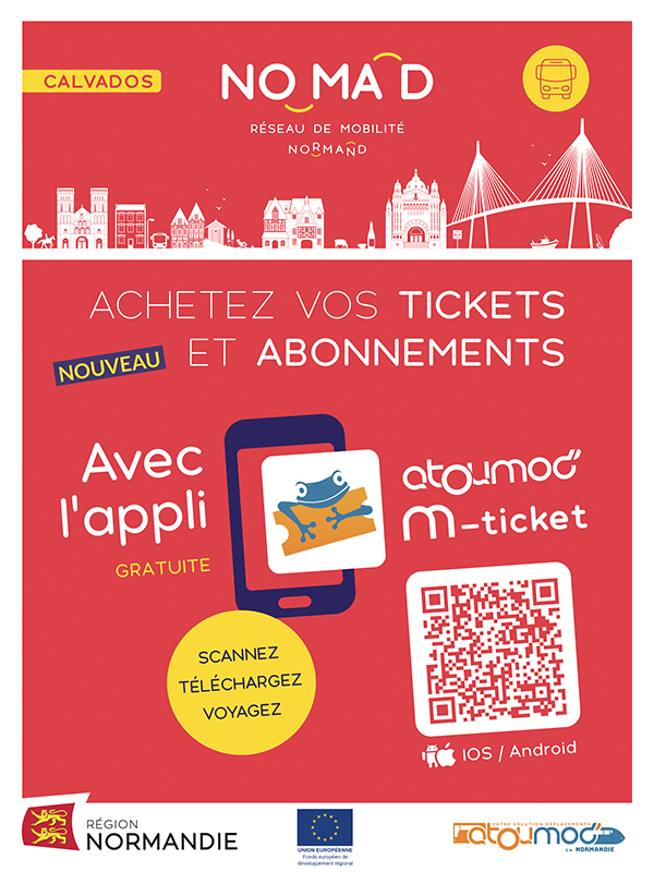 Affiche atoumod m-ticket