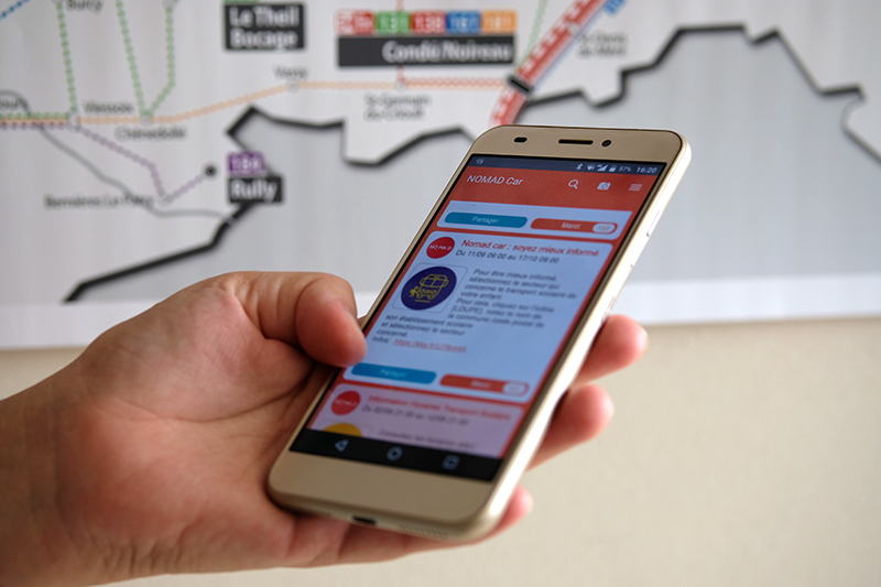 Photo application Nomad Car